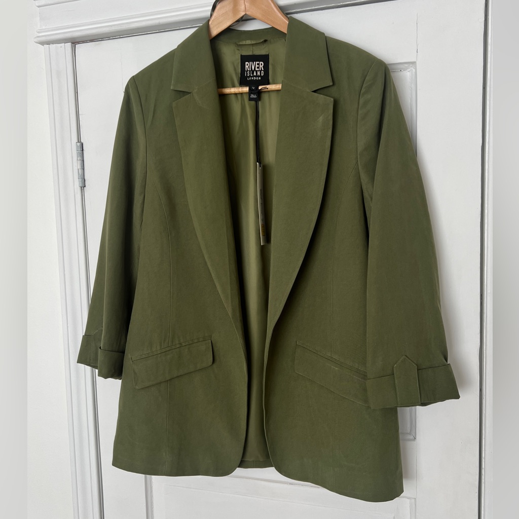 River Island Olive Green Blazer